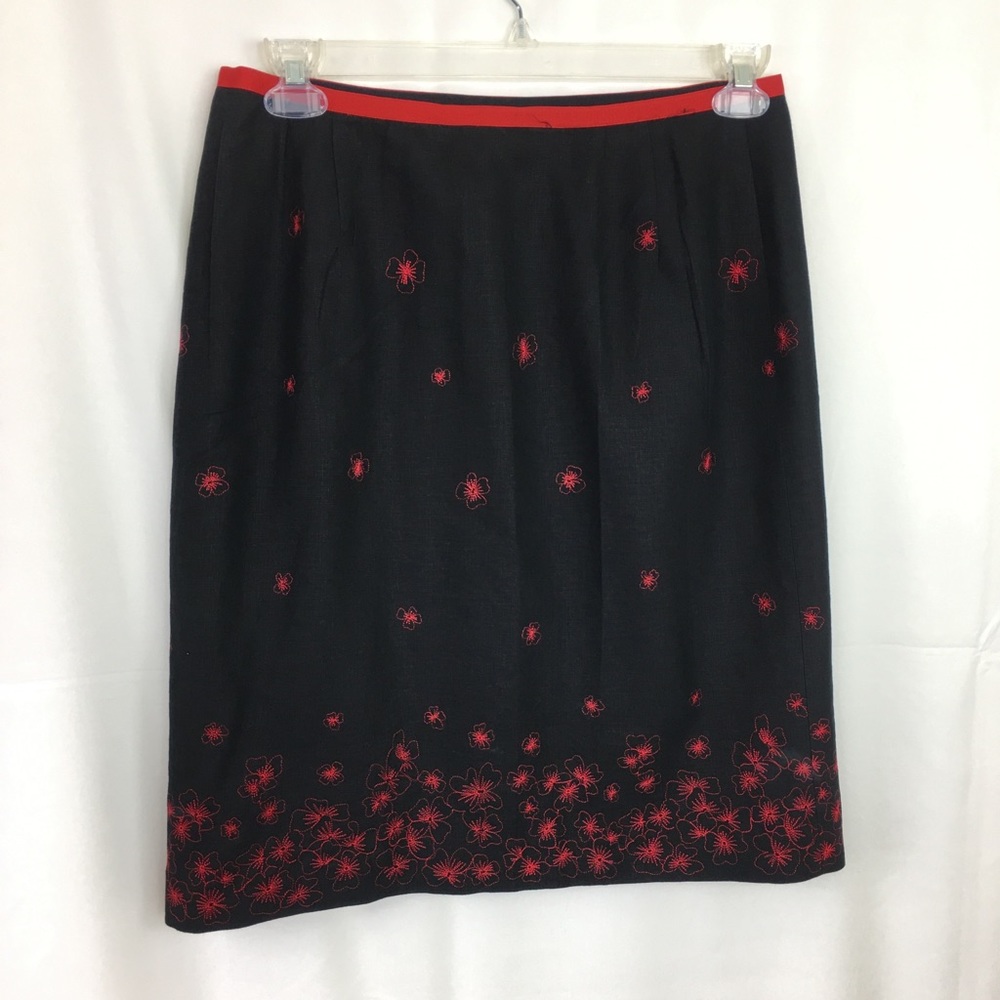 Alfani Skirt Black and Red